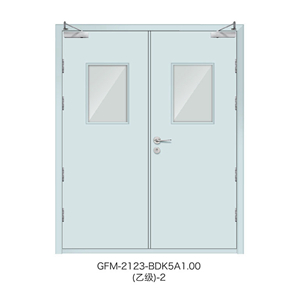 钢质隔热防火门GFM-2123-BDK5A1.00(乙级)-2